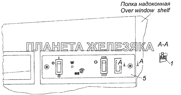 65228-3741060 Установка таймера КамАЗ-6522 (Euro-2, 3)